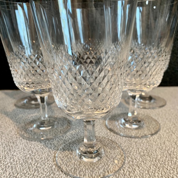 COPY - Mid-Century Modern Crystal Stemware Barware Cocktail Wine - Set of 6 - Picture 3 of 7